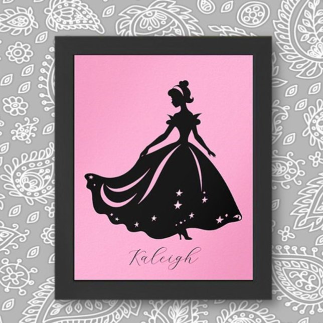 Impressão personalizada da Princesa Magia Sillouet (Criador carregado)