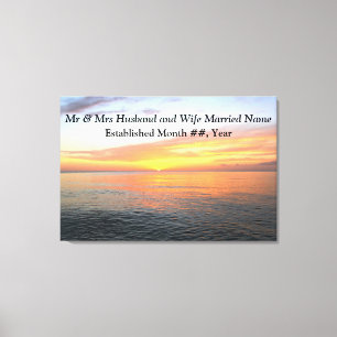 IMPRESSÃO PERSONALIZADA DE CANVAS SUNRISE