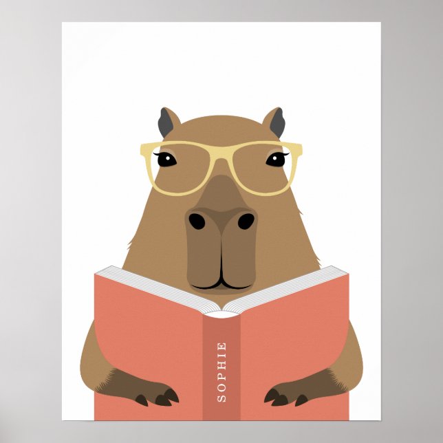 Impressão Personalizada de Capivara (Frente)