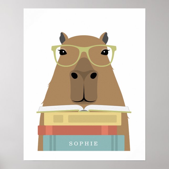 Impressão Personalizada de Capivara (Frente)