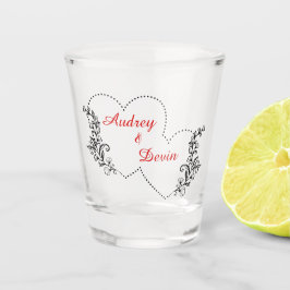Impressão Personalizada de Copo de Shot para Casam
