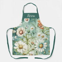 Impressão personalizado Apron, Daisy Apron,