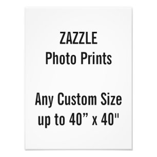 Impressão personalizado da foto de 30x40 cm, ou