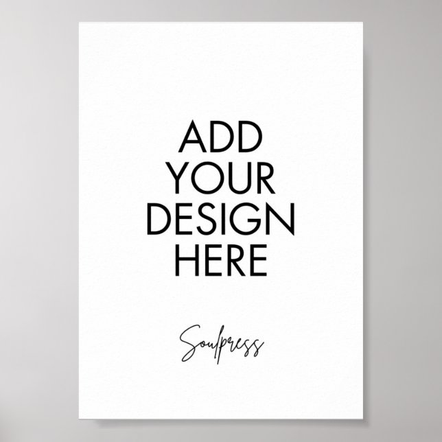 impressão personalizado de assinatura de 5 x 7" (Frente)