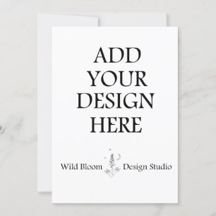 impressão personalizado de Cartões de Convite 5x7