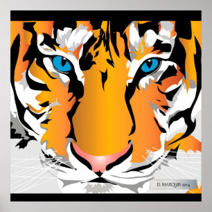 IMPRESSÃO PERSONALIZADO - LARANJA DE TIGER