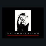Impressão Pop de Leão de Arte Motivacional<br><div class="desc">Trabalho de arte Digital Lion - Cabeça Lioneira Computador Arte Animal - Pop de Arte Universitária - Imagens Computacionais de Grandes Gatos Selvagens</div>