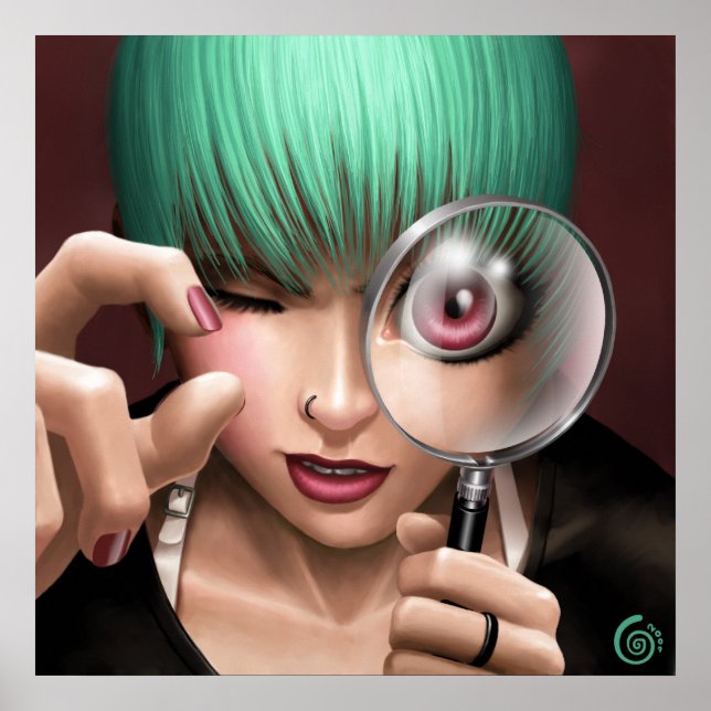 IMPRESSÃO poster/CANVAS ・ É tão pequeno (Frente)