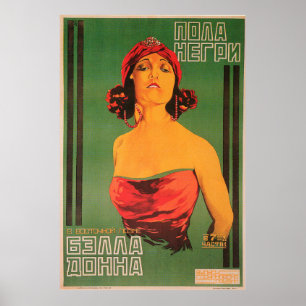 Impressão Poster de de filme do Avant Garde Russo