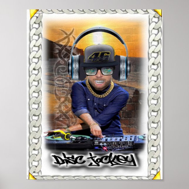 Impressão, Poster de valor (Matte)DJ (Frente)