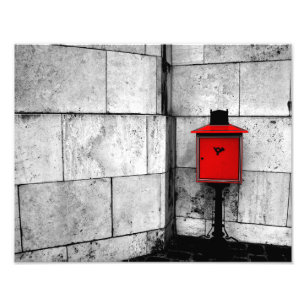 Impressão preto & branco da foto