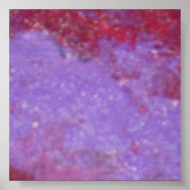 impressão púrpura e vermelha (Frente)