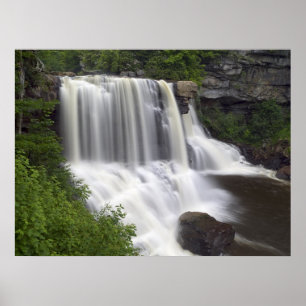 Impressão - quedas do Blackwater, West Virginia