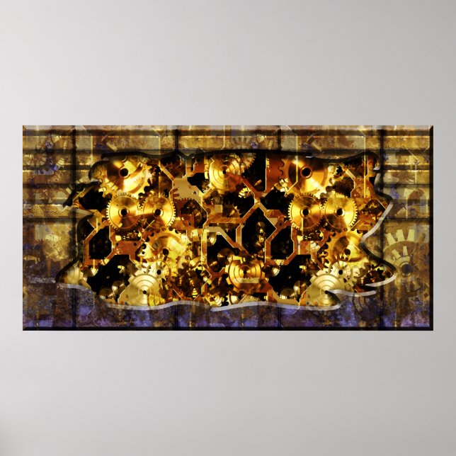 Impressão Radical Steampunk 4 (Frente)