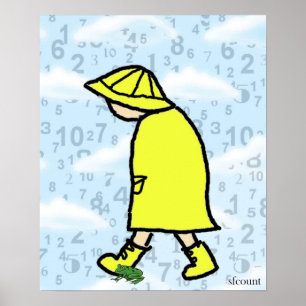 Impressão Rainy Day Boy