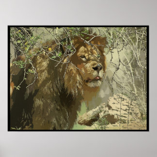 Impressão - Rei da Selva
