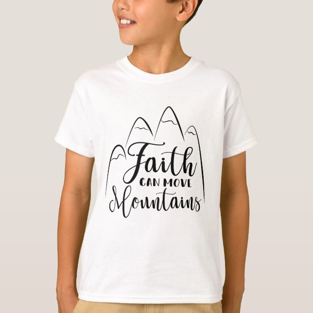 Impressão Religiosa de Camisetas Cristãs (Frente)