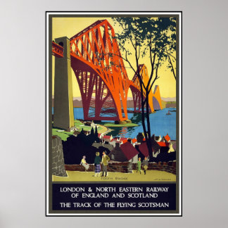 Impressão Retro Vintage Image Viagem Inglaterra Es
