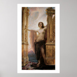 Impressão romântico Stunningly bonito da arte do