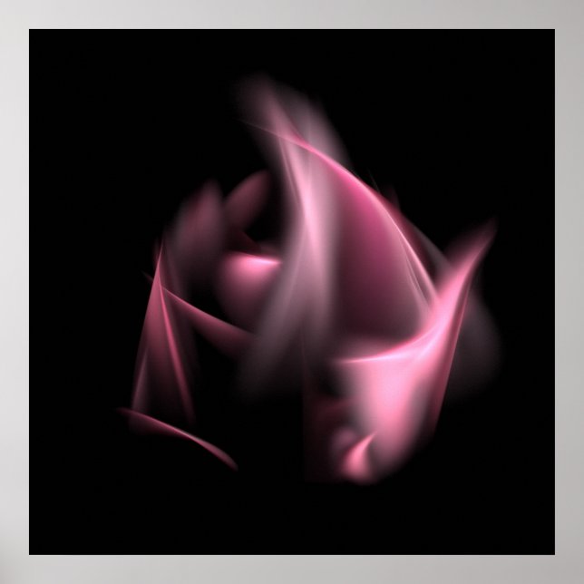 Impressão Rosa Rosebud (Frente)