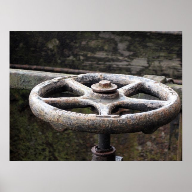 Impressão Rusty Valve (Frente)