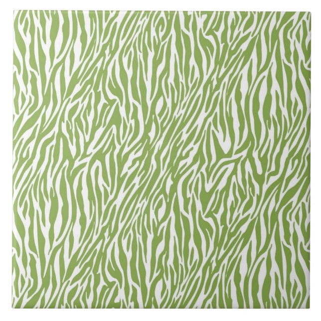 Impressão Safari Zebra Verde (Frente)