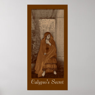 Impressão secreto do poster do calipso