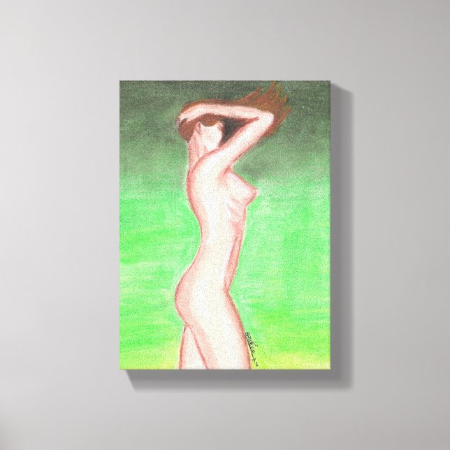 Impressão sobre Tela (pastel gordura) - (Frente)