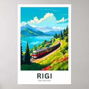 Impressão Suiça Rigi