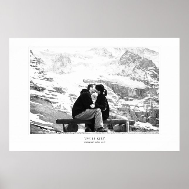 Impressão suíço de kiss (Frente)