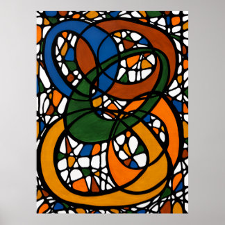 Impressão Tangle de Venn
