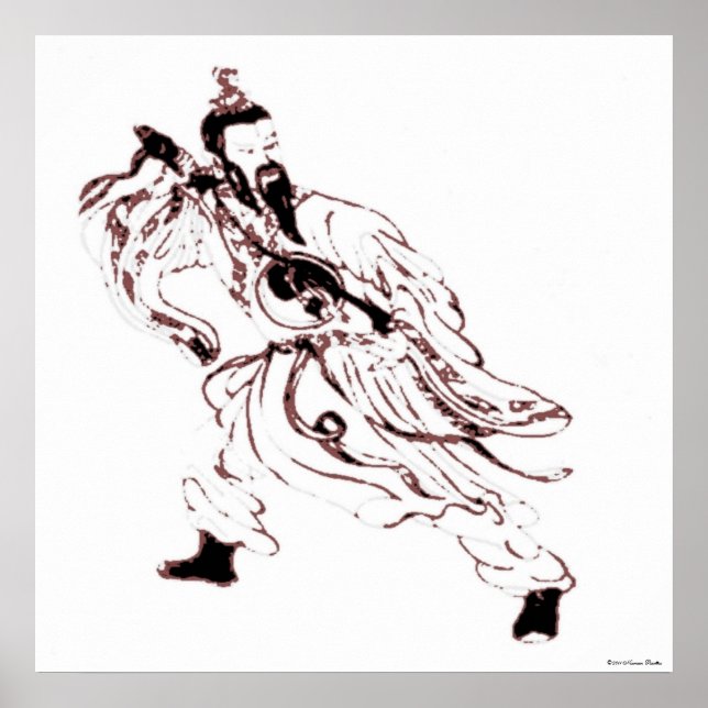 Impressão taoista (Frente)