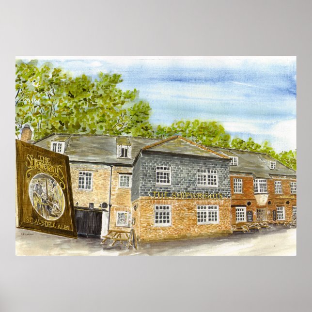 impressão 'The Shipwrights' (Frente)