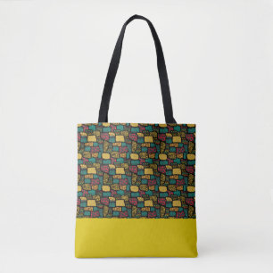 Impressão Tote Bag Africano
