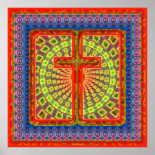 IMPRESSÃO TRANSVERSAL RETRO DO POSTER