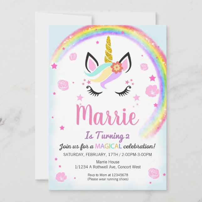 impressão unicorn (Frente)