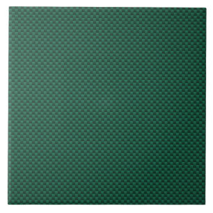 Impressão verde do estilo da fibra do carbono da