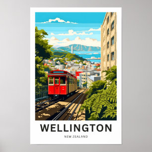Impressão Viagem da Nova Zelândia Wellington