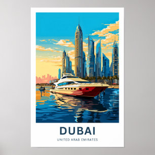 Impressão Viagem de Emirados Árabes Unidos de Duba