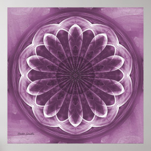 Impressão violeta do abstrato das pétalas