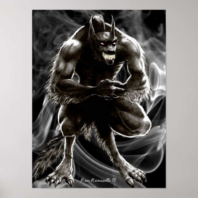 Impressão Werewolf (Frente)