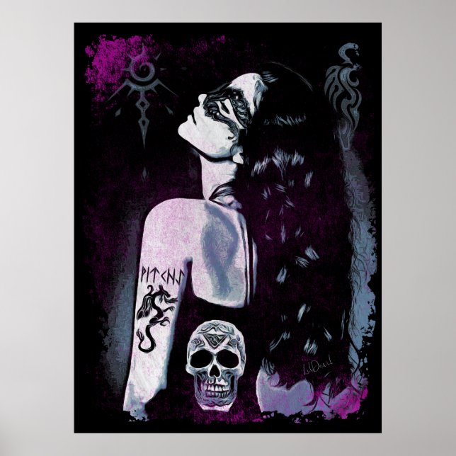 Impressão WITCHY, Papel Poster de Valor (Matte) (Frente)