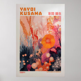 Impressão Yayoi Kusama, Impressão de Arte Moderna,