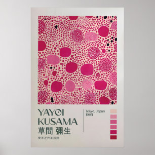 Impressão Yayoi Kusama, Impressão de Arte Moderna,