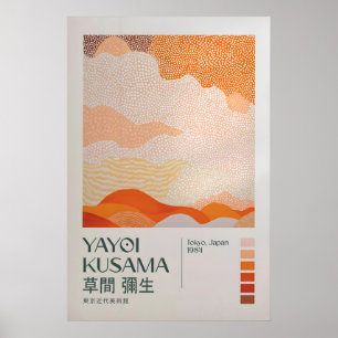 Impressão Yayoi Kusama, Impressão de Arte Moderna,