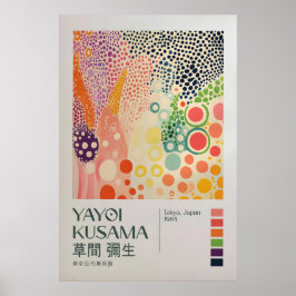 Impressão Yayoi Kusama, Impressão de Arte Moderna,