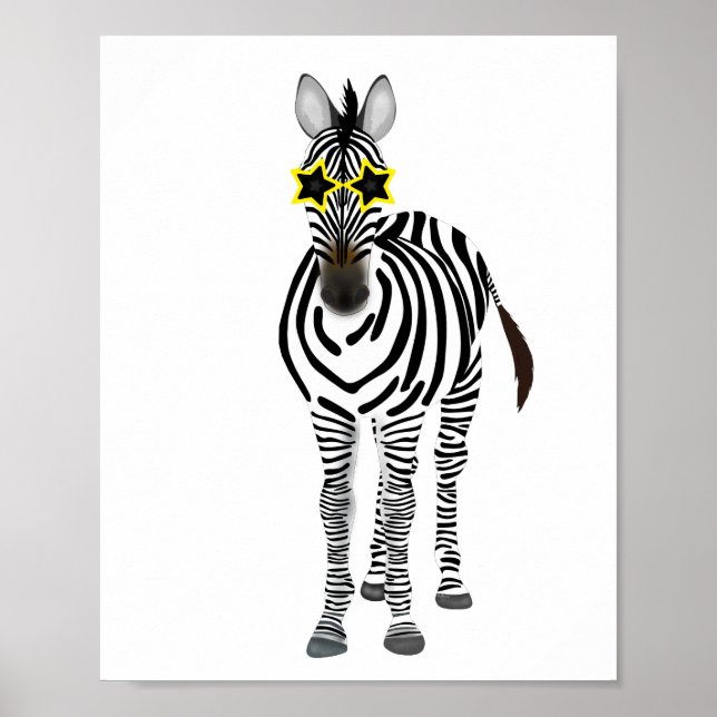 Impressão Zebra, Poster de Valor (Matte) (Frente)