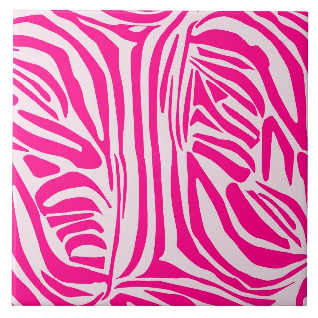 Impressão zebra rosa (Frente)