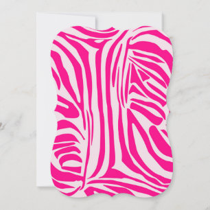 Impressão zebra rosa