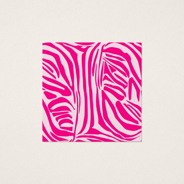 Impressão zebra rosa (Frente)